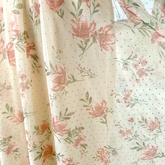 NEW City Studio Floral Dot Corset Maxi Gown in Light Yellow - Picture 6 of 12